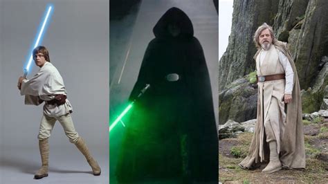 Star Wars All 12 Luke Skywalkers Movies And Shows Appearances In Order