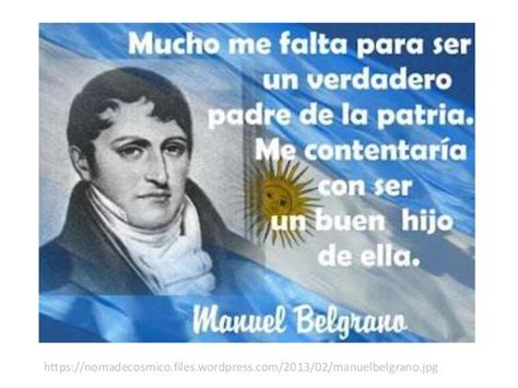 Frase De Manuel Belgrano
