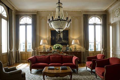 French Style Office Interior With Office Chairs And Computer Desks And