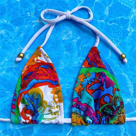 SKIMPY Boho Bikini Top DENALI BRAND Designed To Be Depop