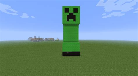 Creeper Statue (that blows up like the real thing.) Minecraft Project