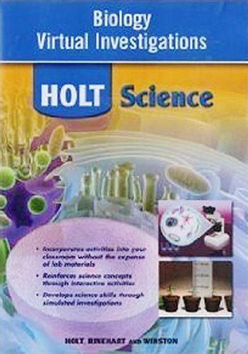 Holt Mcdougal Biology Virtual Investigations Cd Rom By Mcdougal