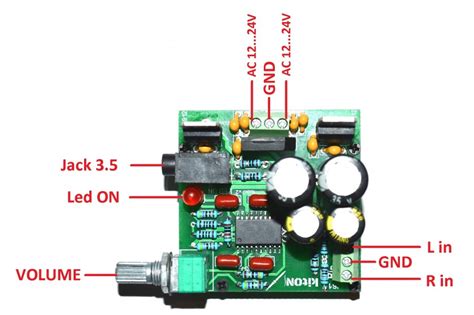 TPA6120 Headphone Amplifier - Kit-Amp