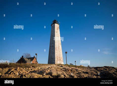 USA, Connecticut, New Haven, New Haven Lighthouse Stock Photo - Alamy