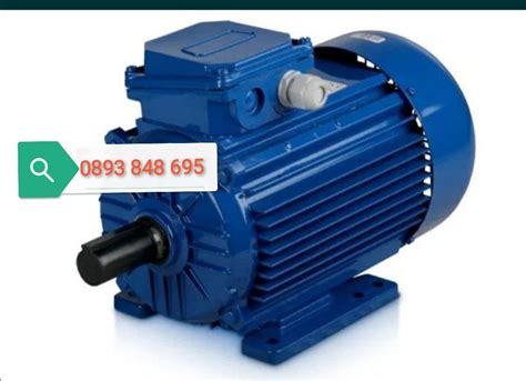 Ел. Двигател Монофазен Руски Електромотор 3кW 1500 оборота + шайба гр ...