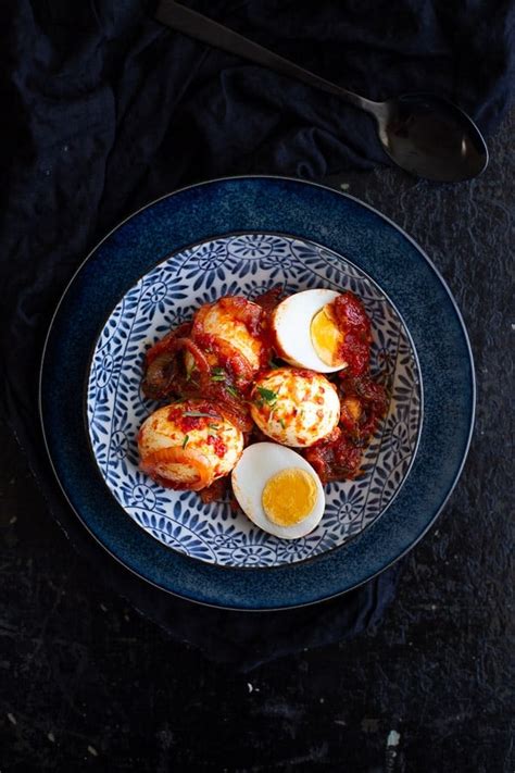 Quick Sambal Telur Spicy Egg Sambal Wandercooks