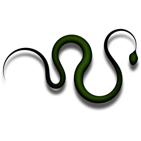 Serpent Vector Drawing Free Svg