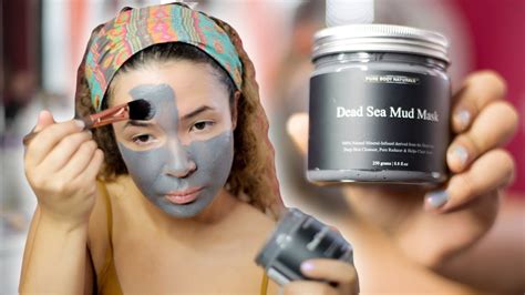 Pure Body Naturals Dead Sea Mud Mask Review Youtube