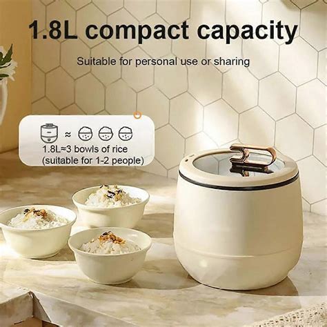 Smart Mini Rice Cooker Multi Function Cooker Mini Hot Pot Rice Cooker Portable Mini Rice