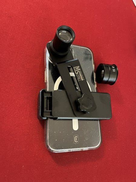 Smartphone Adapter zum Fotografieren - Mikroskopie Service GmbH