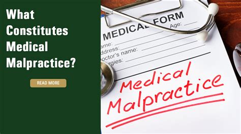 What Constitutes Medical Malpractice