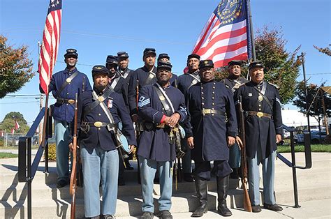 U S Colored Troops Living History Encampment 54th Massachusetts Volunteer Infantry Regiment