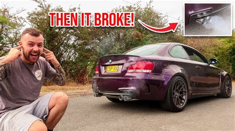 I Straight Piped My Bmw I M Replica Youtube