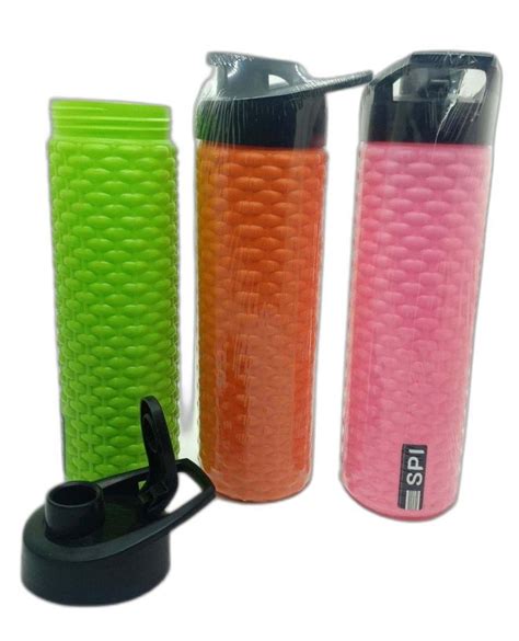 Plastic Flip Top Cap Gym Shaker Water Bottle Ml At Rs Piece In