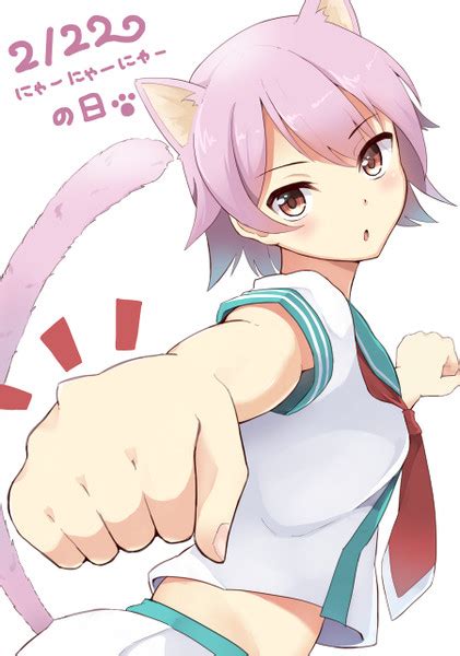 これでもくらえ！ 『猫パンチ』を繰り出すかわいいアニメキャラのイラスト集｜infoseekニュース