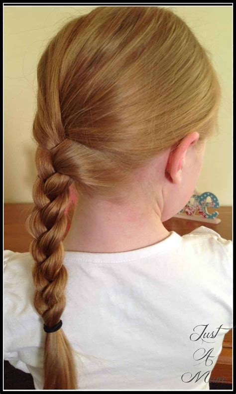 Basic Plait Just A Mum Hairstyles Just A Mum S Kitchen