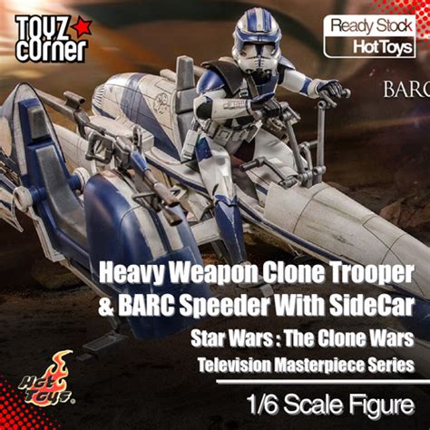 Promo Hot Toys Tms Tms Star Wars The Clone Wars Heavy Weapon Clone Trooper Barc