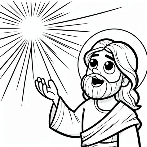 Jesus Vive Desenho Para Colorir - Desenho Para Colorir Jesus