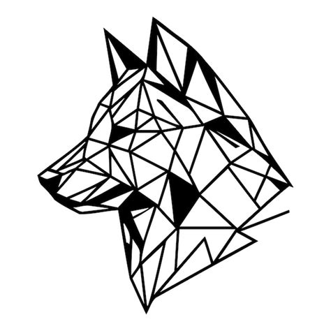 Geometrically Shaped Wolf Vectors And Illustrations For Free Download