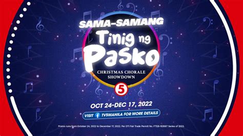 Tv5 Spreads Christmas Cheer With Sama Samang Tinig Ng Pasko Barangay