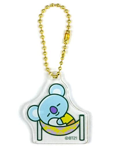 KOYA Acrylic Key Holder "『 BT21 Cafe 』 ~ Relaxing Holiday ~" | Goods ...