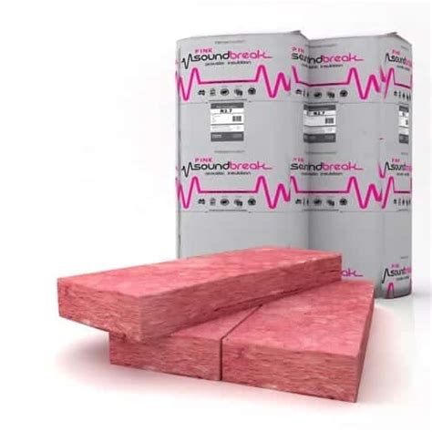 Pink Soundbreak Thermo Acoustic Insulation Batts