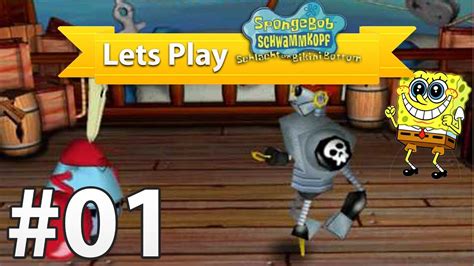 Spongebob Schwammkopf Schlacht Um Bikini Bottom 01 Innenstadt 1 2 Full HD German YouTube