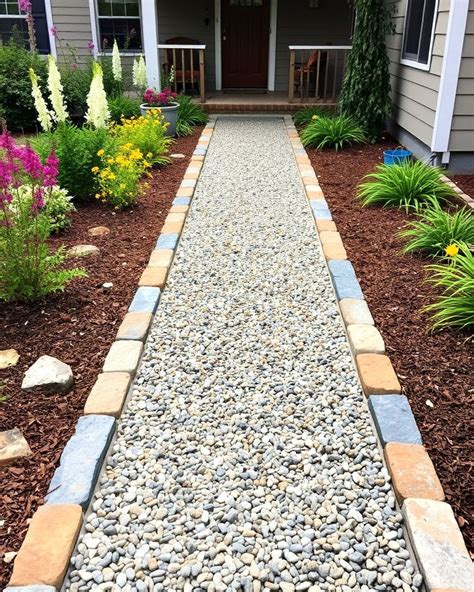 front walkway ideas   stunning entrance