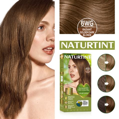 Naturtint Permanent Hair Colour Gel Wg Radiant Golden Dark Blonde Ml Naturtint