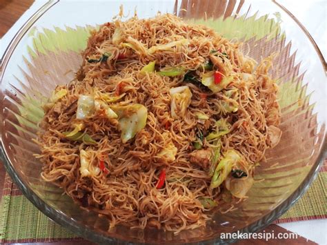 resepi bihun goreng simple pkp