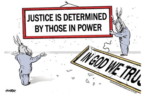 Political Cartoons The Best Of Alexander Hunter Justice Is