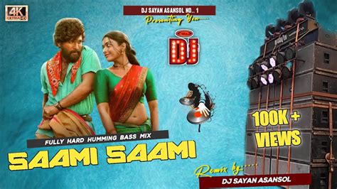 Saami Saami Dj Remix Pushpa Swaraswati Puja Special Song Hard