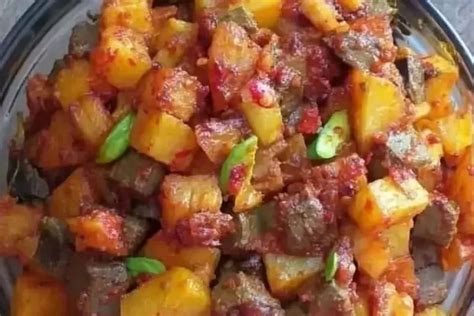 Ide Olahan Dan Resep Menu Prasmanan Hajatan Sambal Goreng Kentang