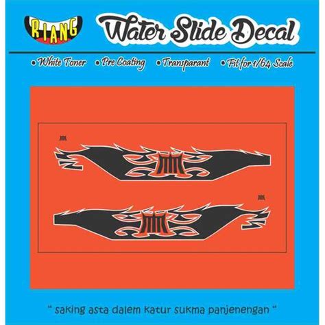 Jual Decal Waterslide Hot Wheels Acceleracers Metal Maniacs Rivited Kota Denpasar Ccnk