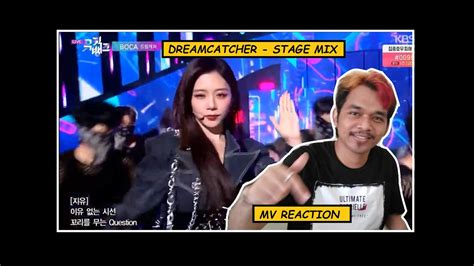 드림 캐쳐 DREAMCATCHER BOCA STAGE MIX Dami Rapper aesthetic MV Reaction