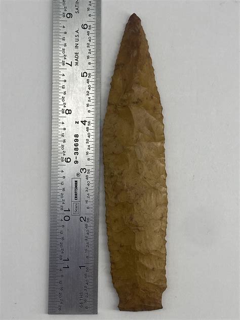 Bid Now Benton Indian Artifact Arrowhead Invalid Date Cdt