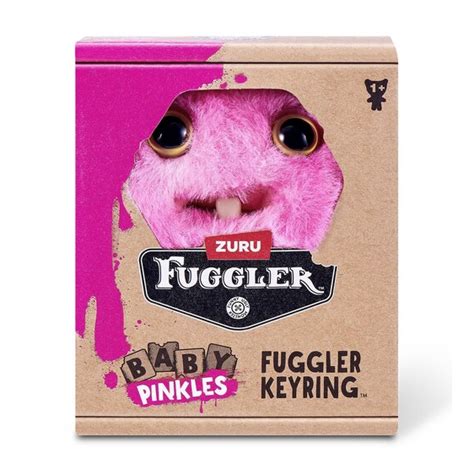 Zuru Fugglers Baby Pinkles 3.5 Inch Plush Keyring - Rabid Rabbit – Owl