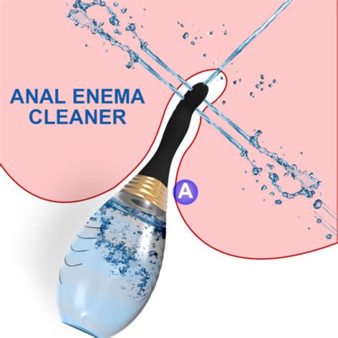 Anal Vaginal Bulb Douche Enema Rectal Colonic Irrigation Syringe