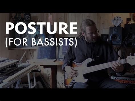 How To Hold A Bass Guitar Posture Positioning Technique Lesson For