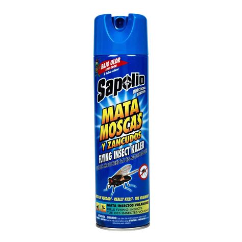 Insecticida Aerosol Sapolio Mata Moscas Y Zancudos Frasco 360ml Plazavea Supermercado