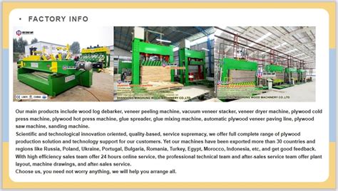 Plywood Veneer Machine Hot Press Machine Shandong Minghung Wood Machinery Co Ltd