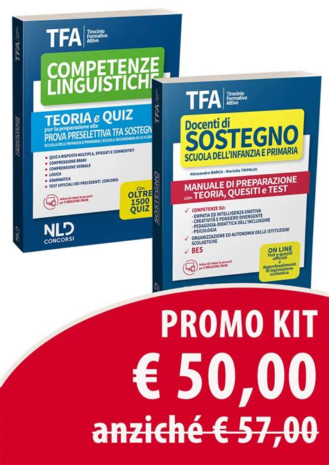 Concorso Scuola Kit Tfa Docenti Di Sostegno Scuola Dell Infanzia E