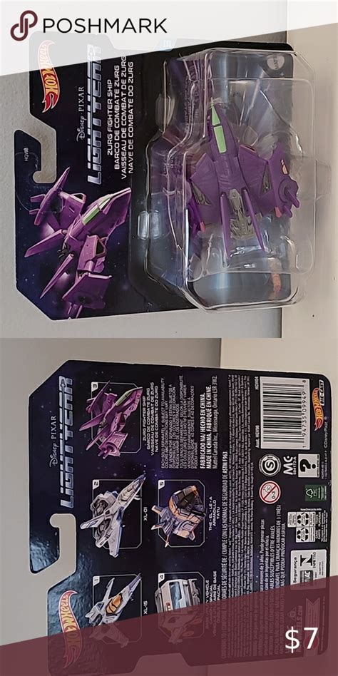 HOT WHEELS Disney Pixar Lightyear Zurg Fighter Ship