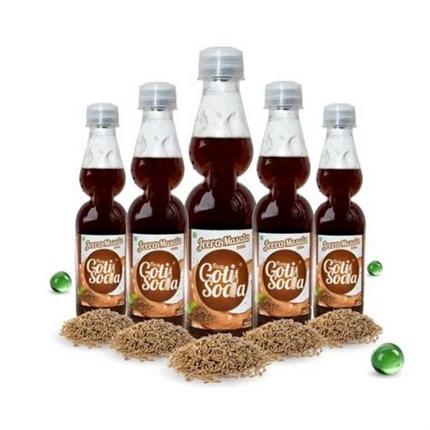 Soft Drink Brown Jeera Masala Goti Soda Packaging Size 200 Ml