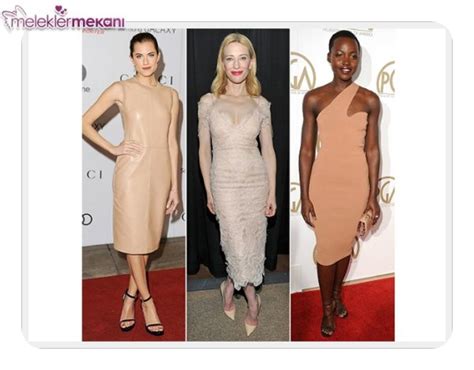 Kendine güvenenlere En Şık Nude Ten Rengi Elbise Modelleri Melek Kadınlar Kulübü