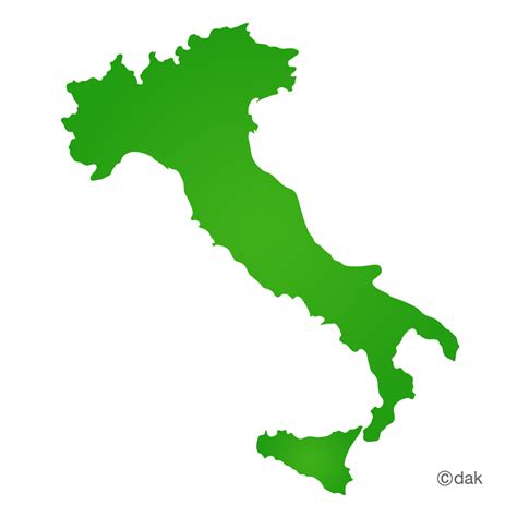 Clipart Italy Map