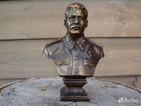 Бюст Сталин. Бронза купить в Тольятти с доставкой | Хобби и отдых | Авито