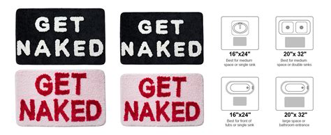 Amazon Qleewei Get Naked Bath Mat Fun Bathroom Rugs Soft Non Slip Cute Bath Rugs Funny