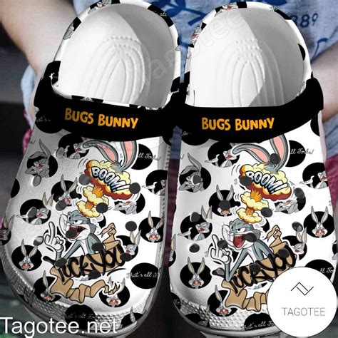 Bugs Bunny Fuck You Crocs Clogs Tagotee
