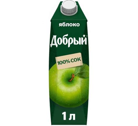 Продуктовый Интернет-магазин MAGNIT.TJ — Сок Добрый Яблоко без ...